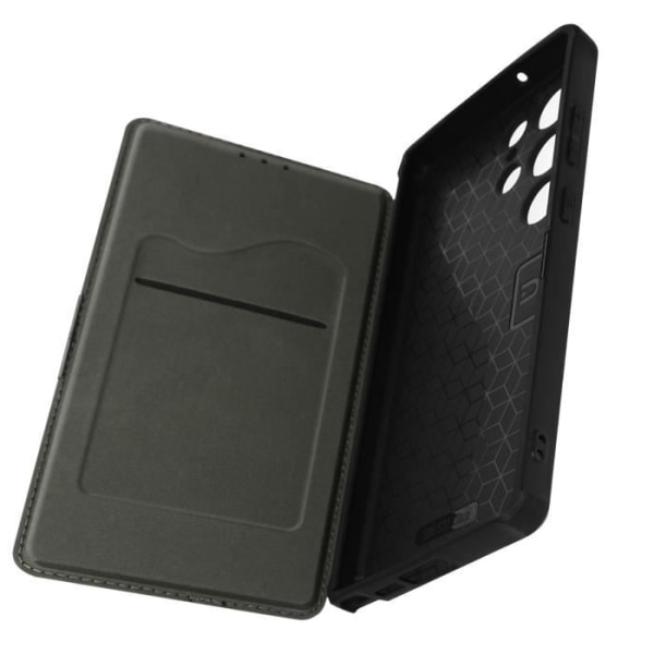 Fodral kompatibelt med Samsung S23 Ultra Carbon Black Fodral