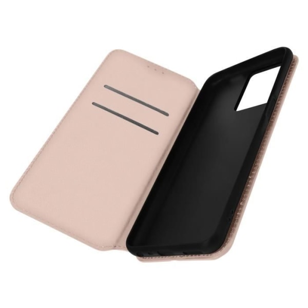 Cover til Oppo A77 og Realme Narzo 50 5G Flip Card Holder Video Support pink