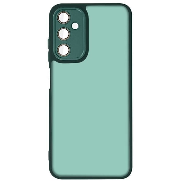 Kotelo - AVIZAR - Samsung Galaxy A05s - Läpinäkyvä savustettu takaosa - Suojattu kameralohko - Tummanvihreä Grön