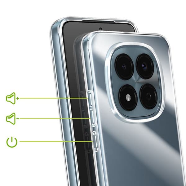 Silicone Cover til Redmi Note 15 Pro 4G Stødabsorberende Mayaxess Transparent Vit