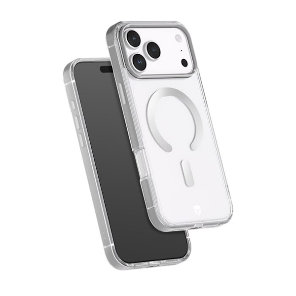 iPhone 17 Pro Max MagSafe Kontuurimetalli Iskunkestävä 2m Premium FORCE CASE Harmaa Grå