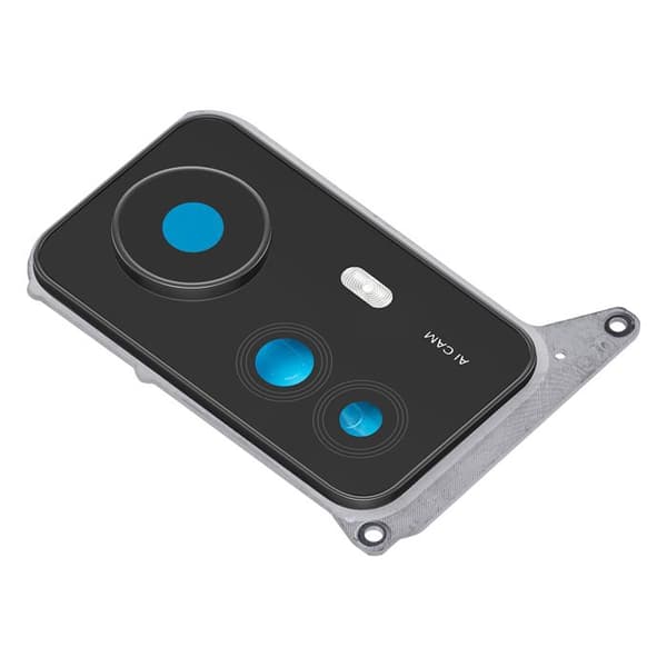 Kameralinse Bagtil til Xiaomi Redmi Note 12S med Sort Chassis Support Svart