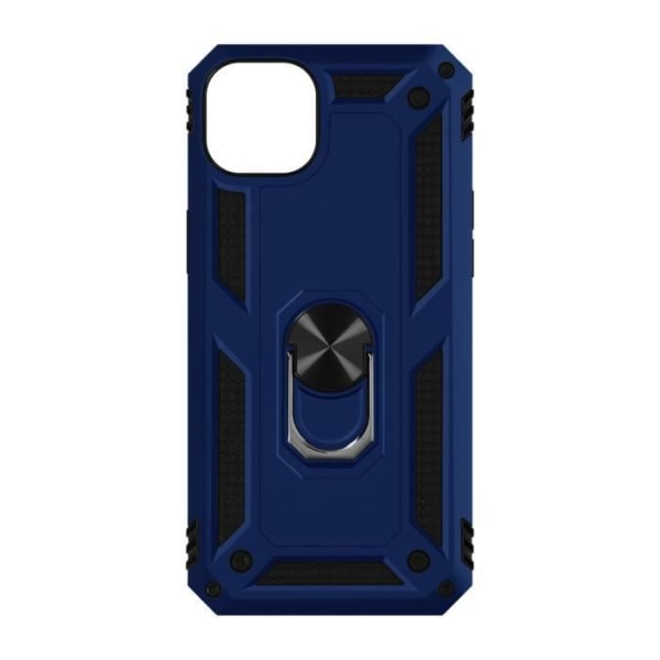 iPhone 15 Cover Hybrid Magnetic Ring ArmoRing Series Midnight Blue Blå