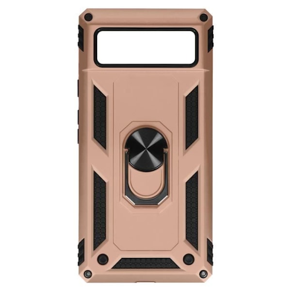 Coque - AVIZAR - Google Pixel 6 - Stöttålig - Bi-material - Inbyggd videostöd Rose guld