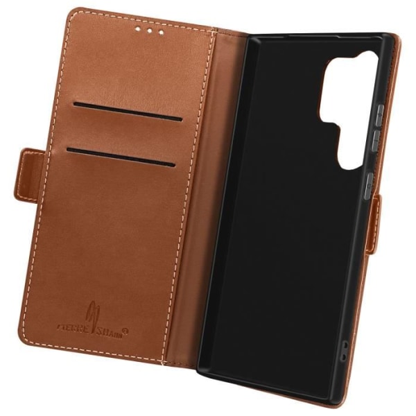 Taske til Samsung S24 Ultra Wallet Support Magnetic Flap Brun