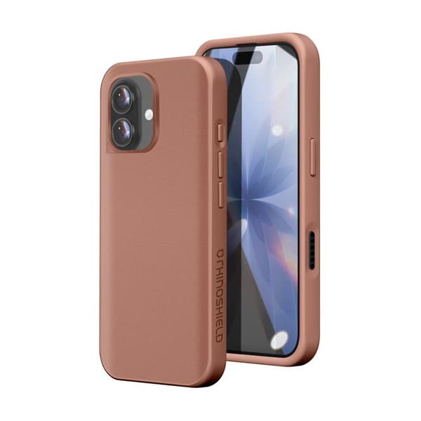 "Coque til iPhone 17 Model SolidX Stødabsorberende 3,5 m certificeret MIL-STD 810G Rhinoshield Antik Rosa" Ros