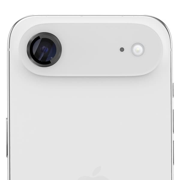 Kamerabeskyttelse til iPhone Air med Blue Star sort / transparent applikator Svart / Klar