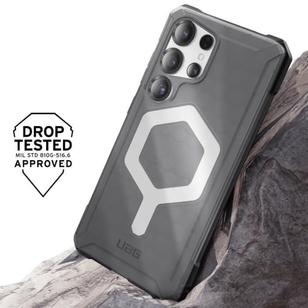Coque för Samsung S25 Ultra Bihoney Translucent Essential Armor UAG Mörkgrå Grå