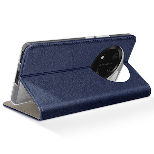 Etui til Honor Magic 7 Lite Klap Wallet Magnetisk Støtte Mørkeblå Blå