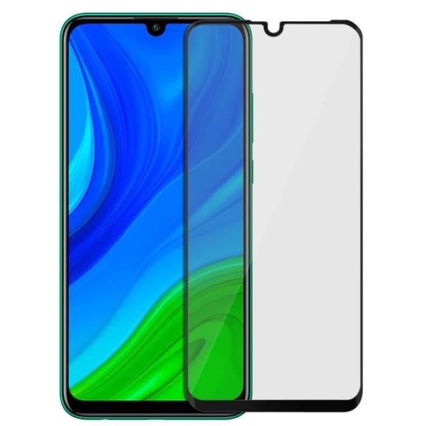 Film Oppo Find X2 Lite Resistant Organic Glass Anti-fingerprint Force Glass svart Svart