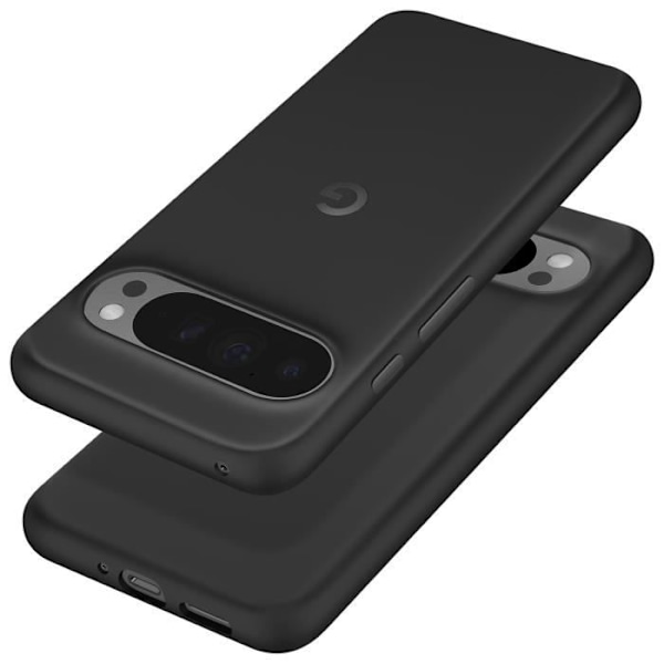 Etui - GOOGLE - Pixel 9 Pro XL - Matte Soft Touch - Beskyttet kamera Svart
