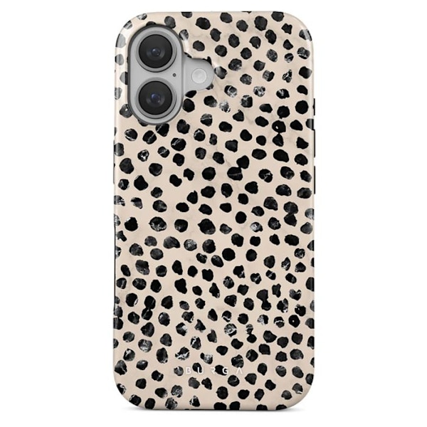 Coque MagSafe til iPhone 16 Plus Elegant Mønster Almond Latte Burga Beige Beige