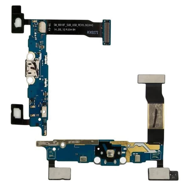 Ladestik forbindelse - AVIZAR - Samsung Galaxy Note 4 - Micro-USB - Sort - 20 g Svart