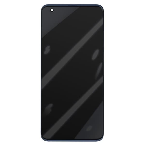 LCD-skærm - Xiaomi - Mi 10 Pro - Grå - Touchglas - Formonteret chassis Grå