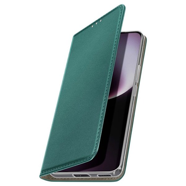 Etui til Honor Magic 7 Lite Klap Wallet Magnetisk Støtte Grøn Grön