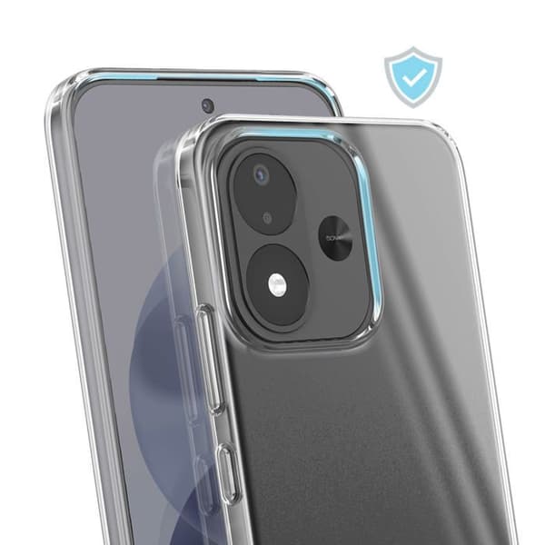 Silicone Cover til Xiaomi Redmi 17, Stødabsorberende, Zanaé Transparent Vit