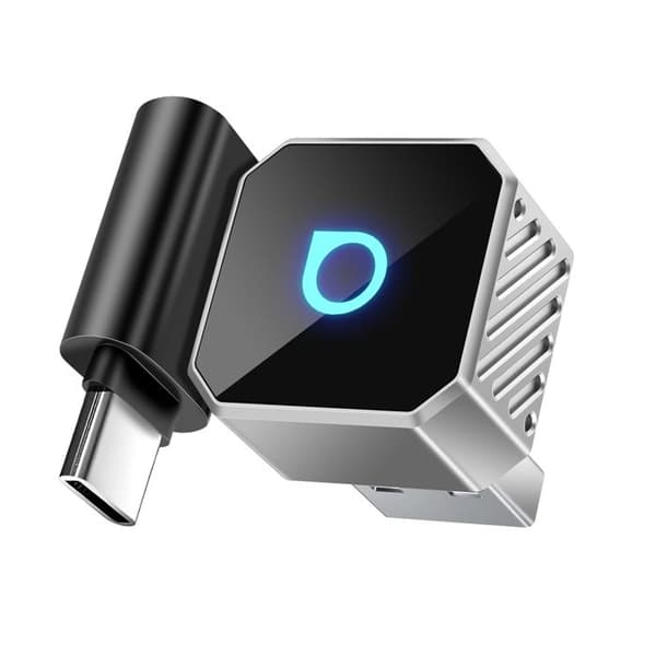 USB-sovitin - AVIZAR - Ottocast Mini - USB / USB-C - Langaton CarPlay & Android Auto - Bluetooth & Wi-Fi