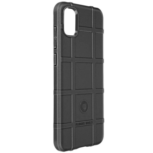 Coque - AVIZAR - Robust Skin - Mønstret relief - Sort - Forstærket beskyttelse Svart