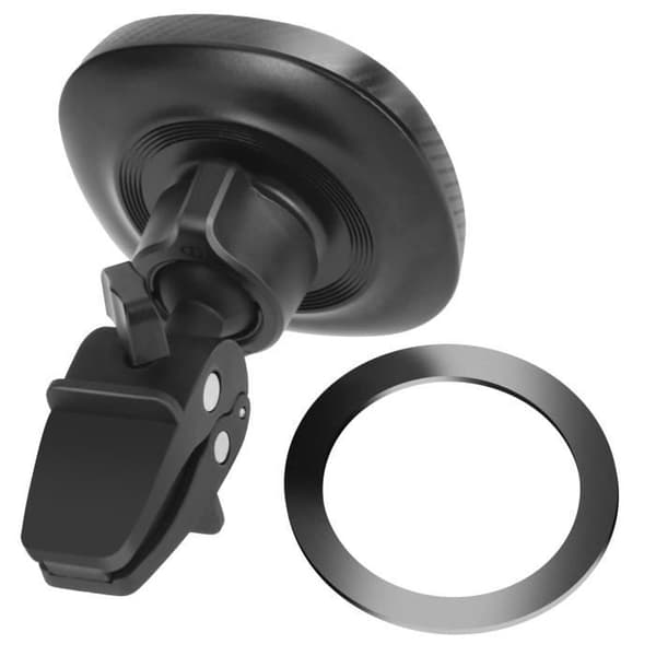 Bilstøtte - SWISSTEN - MagSafe - Ventilationsgittertilbehør - Kompakt design - Sort Svart