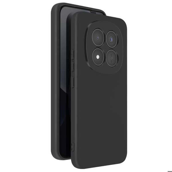 Coque Soft-Touch til Redmi Note 15 Pro Plus 5G i Sort Anti-Skrid Silikone Svart
