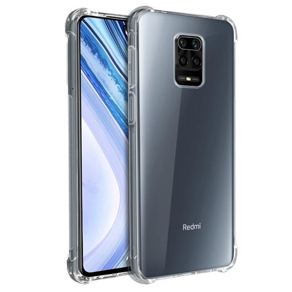 Coque - Akashi - Redmi Note 9S / 9 Pro / 9 Pro Max - Flexibel - Stötsäker - Transparent Vit Klar vit