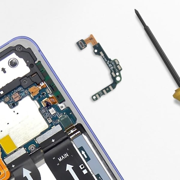 FRC-kaiuttimen liitäntäkaapeli Samsung Galaxy S24 Plus Alkuperäinen Samsung Black Svart