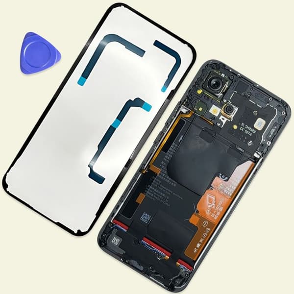 Bakglasbindemedel för 400 Lite och X8C Original Honor Transparent servicepaket Vit