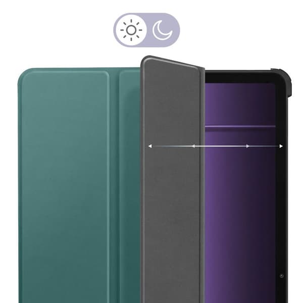 OnePlus Pad 3 -sarjan Trifold -kansio, jossa on integroitu tuki, tummanvihreä Grön