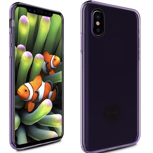 Zizo TPU-cover til iPhone X (Lilla)