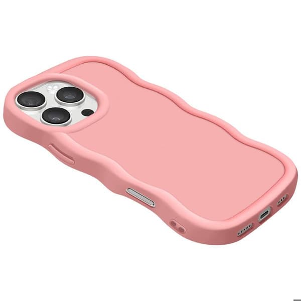 Coque - Candy - iPhone 16 Pro - Silikone Blød - Stødbeskyttelse - Moderne Design Rosa