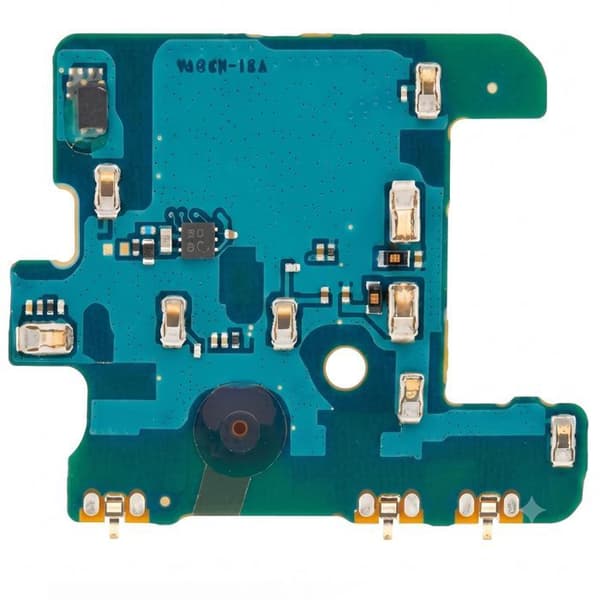 Kort Pige Mikrofon Nederst til Samsung Galaxy Note 20 Ultra Sort Svart