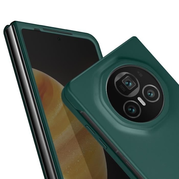 Coque pour Honor Magic V3 Soft Touch Ultra-fine et Élégante Vert sapin Grön