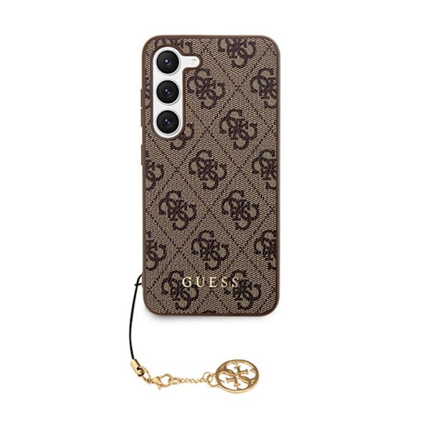 Guess 4G Charms Collection - Samsung Galaxy A35 5G etui (brunt)