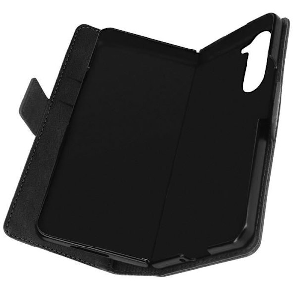 Plånboksfodral - Samsung - Z Fold 5 - Anti RFID - Vattnad imitation läder - Vintage Svart