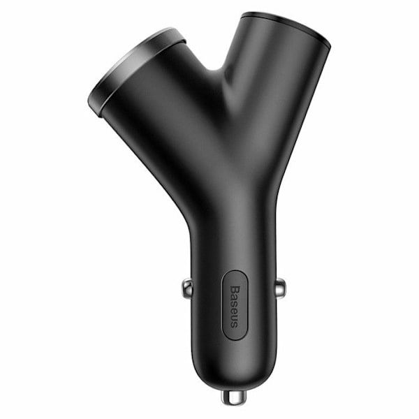 Biloplader - Baseus - BSC-C16N - Dobbelt USB - 3.4A - Cigartænderstik Svart