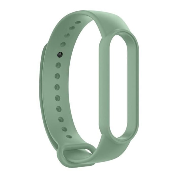 Xiaomi Mi Band 6 och 5 Premium mjukt ljusgrön sportrem i silikon