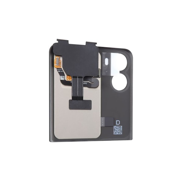 Ekstern LCD-skærm til Oppo Find N2 Flip med Original Oppo Touch Glass Black Svart