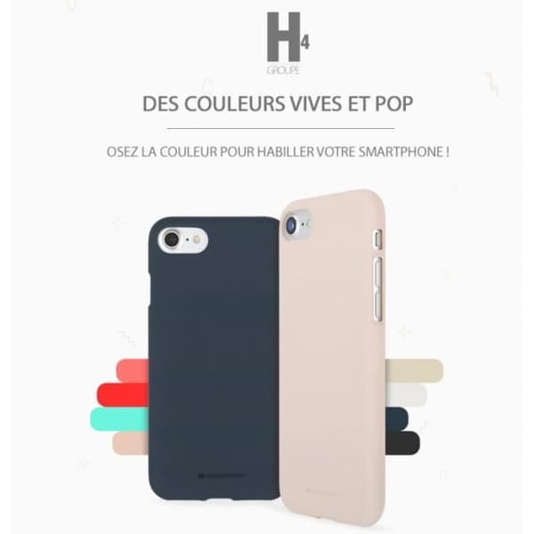 Coque - JAYM - iPhone 7 / 8 / SE 2020 - Rose - Fleksibel - Blød berøring Ros