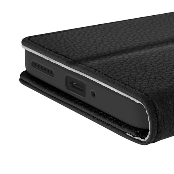 Etui til Nothing Phone 3a Pro Punge med Magnetisk Klap Sort Svart
