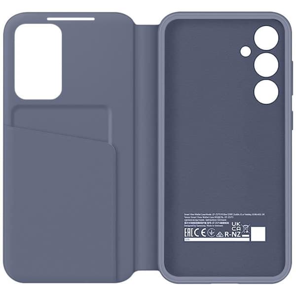 Samsung S24 Case Flip Smart View Touch Window Samsung Lilla Violett