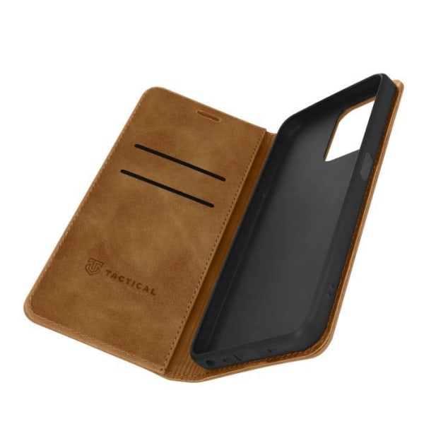 Realme C35 og Narzo 50A Prime Brown Wallet Case Tactital Xproof kastanj