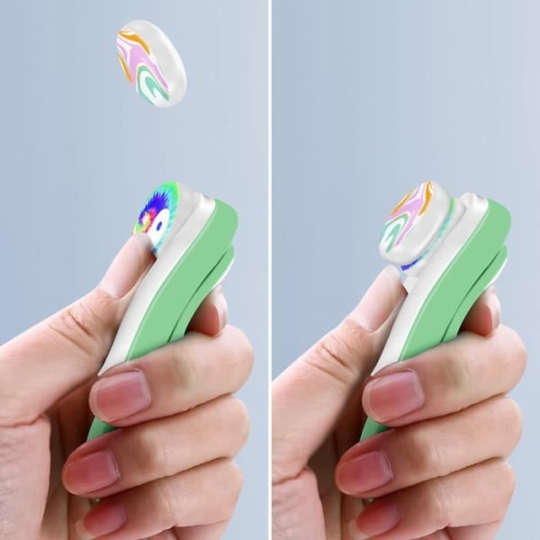 Popsockets Anti-Stress Fidget Toy - PopPuck Startpaket Pastell Peace - Grön