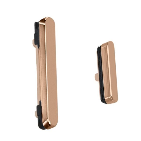 Power- og Lydenknap til Samsung Galaxy S24 og S24 Plus Orange Orange