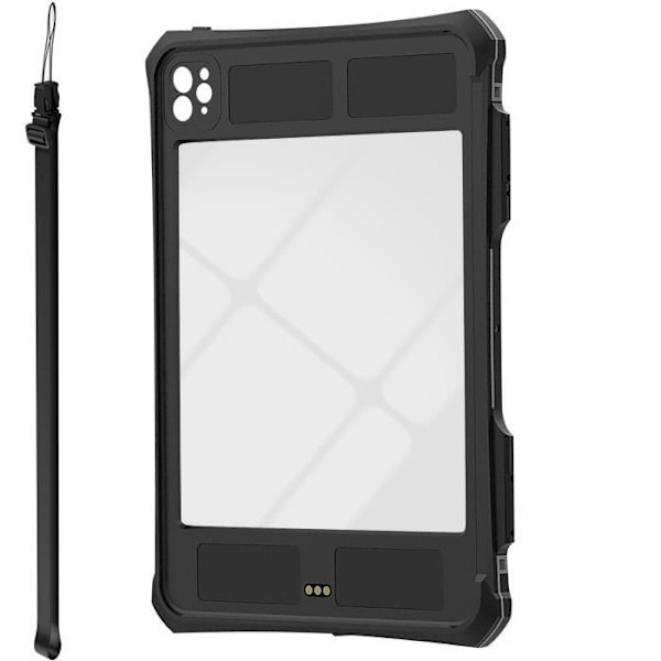 Redpepper Apple iPad Pro 11 M2 2022 vedenpitävä kotelo läpinäkyvä