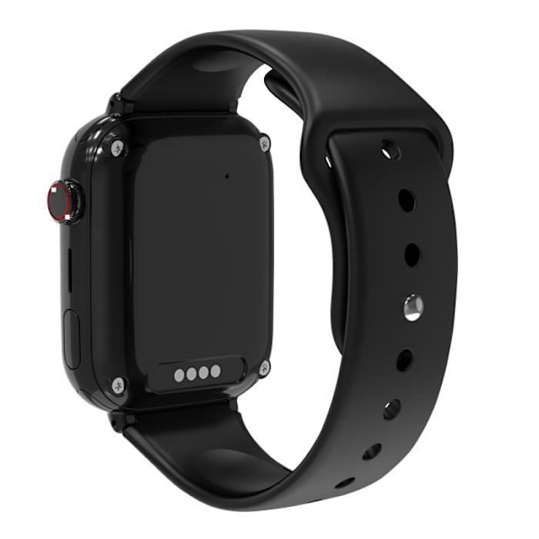 Älykäs Wifi-kello lapsille GPS:llä ja 4G-puheluilla Look Me Forever Musta Svart