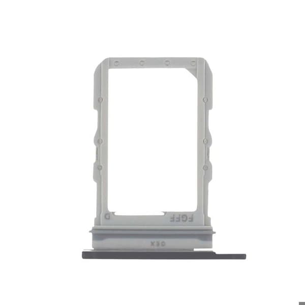 Original SIM-kortskuffe til Galaxy Z Flip7 Service Pack Samsung Sort Svart