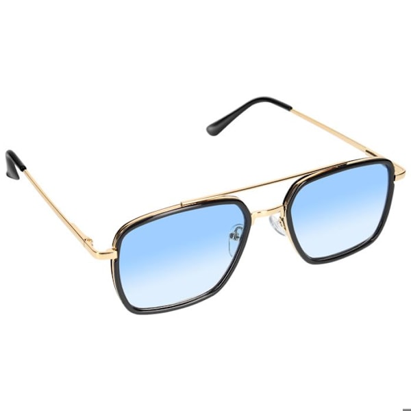 Solfri Aviator CV2127 Gradient Linser UV400 Sort / Guld Svart