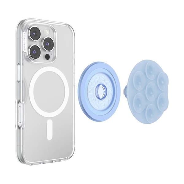 Support PopGrip MagSafe för Smartphone Collection Suck-Up PopSockets Blå Blå