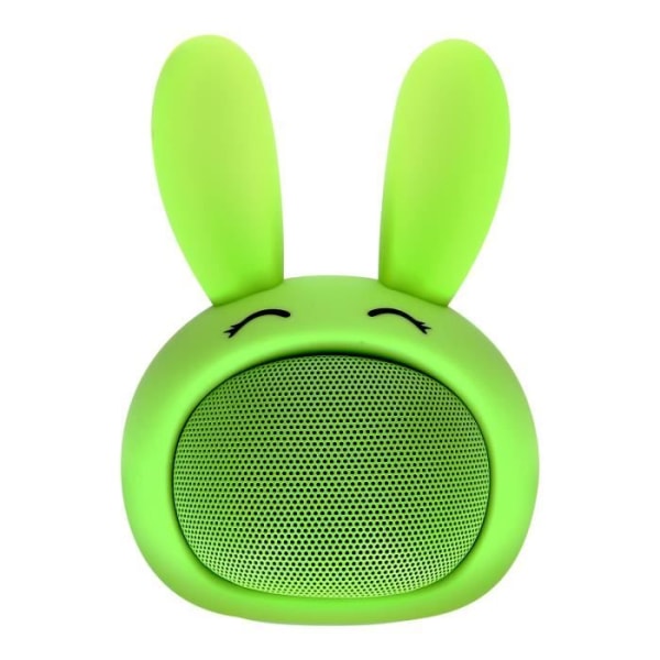 3W Bluetooth-højttaler 3 timers batterilevetid Moxie Green Luminous Rabbit Design