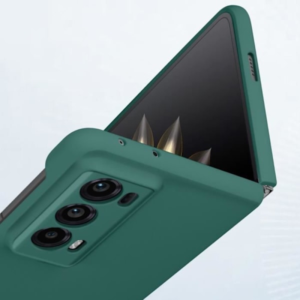 Fodral - AVIZAR - Honor Magic V2 - Stel - Soft Touch - Skyddad kamera Grön